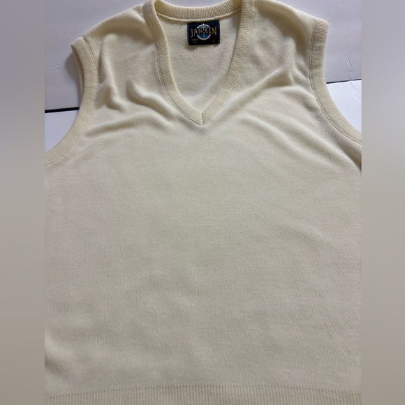 Vintage Jantzen Pull Over Sweater Vest Men’s XL Unizex Blokewear Grandpacore - Picture 6 of 10